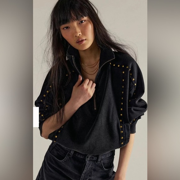 Free People Sweaters - Free People We The Free Star-Studded Pullover